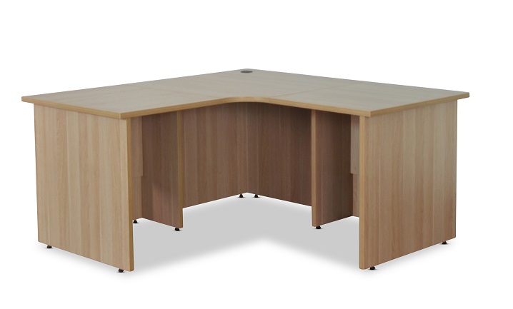 Blend BARREL OAK 3-Piece Corner Workstation 750D