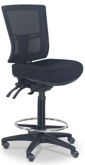 Madrid Medium Mesh Back Drafting Chair