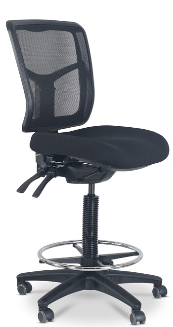 Mirae Medium Mesh Back Drafting Chair
