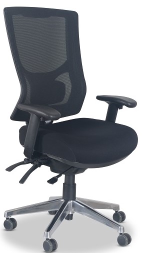 Madrid High Back with Polished Base Executive Chair