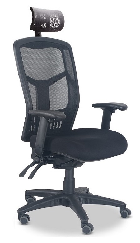 Mirae High Back with Arms and Headrest Boardroom Chair