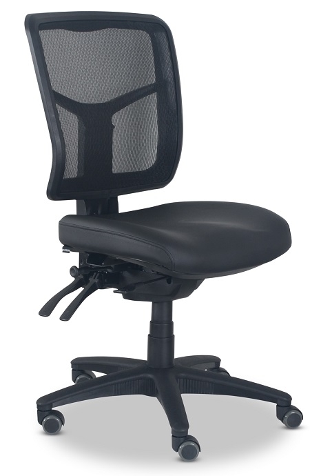 Mirae PU Medium Back Chair
