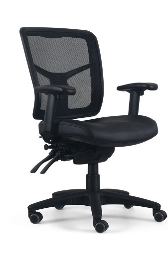 Mirae PU Medium Back Task Chair