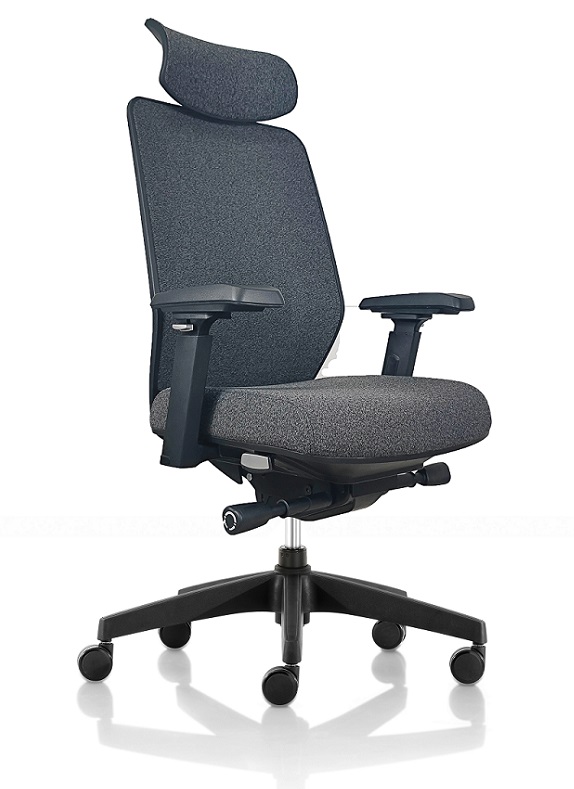 R8AH-CH Office Chair with Headrest and Armrests 