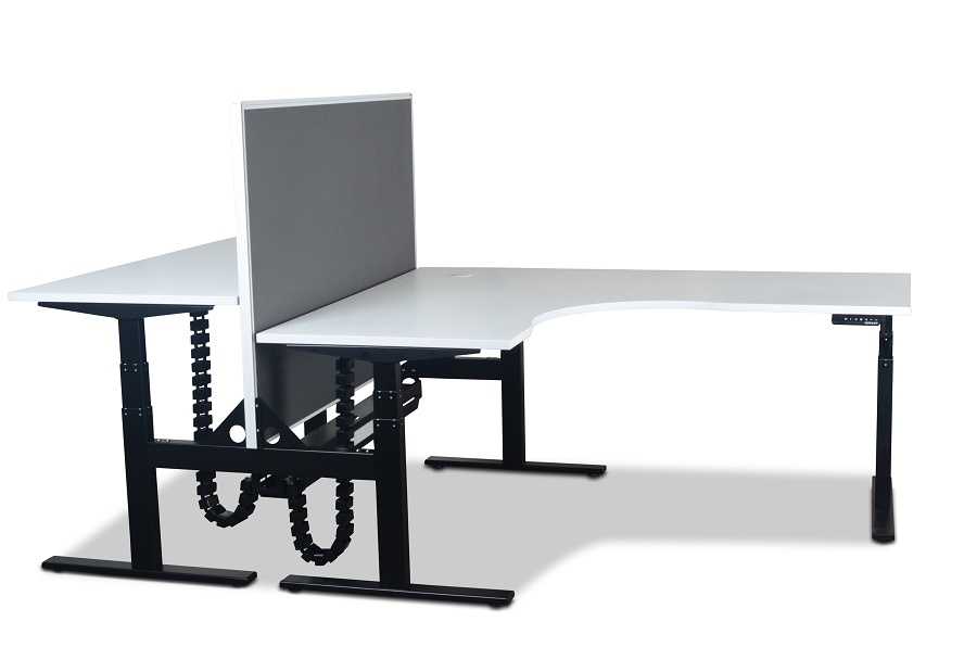 Vertilift Back to Back 2-Leg + 3-Leg Electric Desk Frames